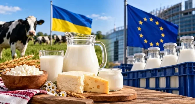 Чому українське молоко дешевше, ніж у країнах ЄС?